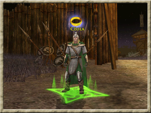 Lichter über dem Land